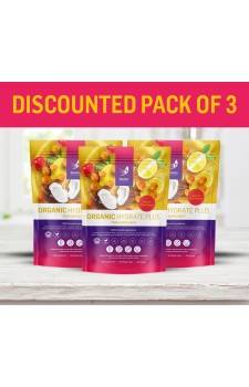 3 x Organic Hydrate Plus